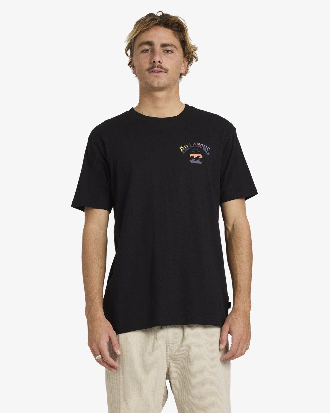 Camiseta Billabong Arch Fade Premium Black