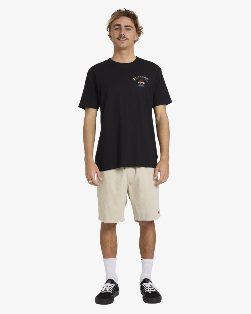 Camiseta Billabong Arch Fade Premium Black
