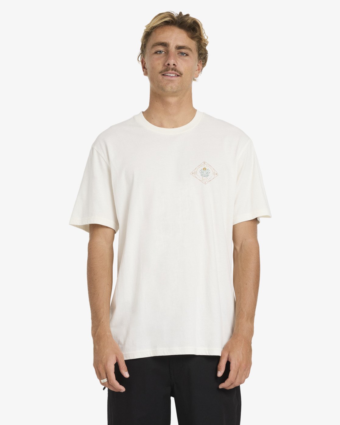 Camiseta Billabong Agave A/Div Premium Off White