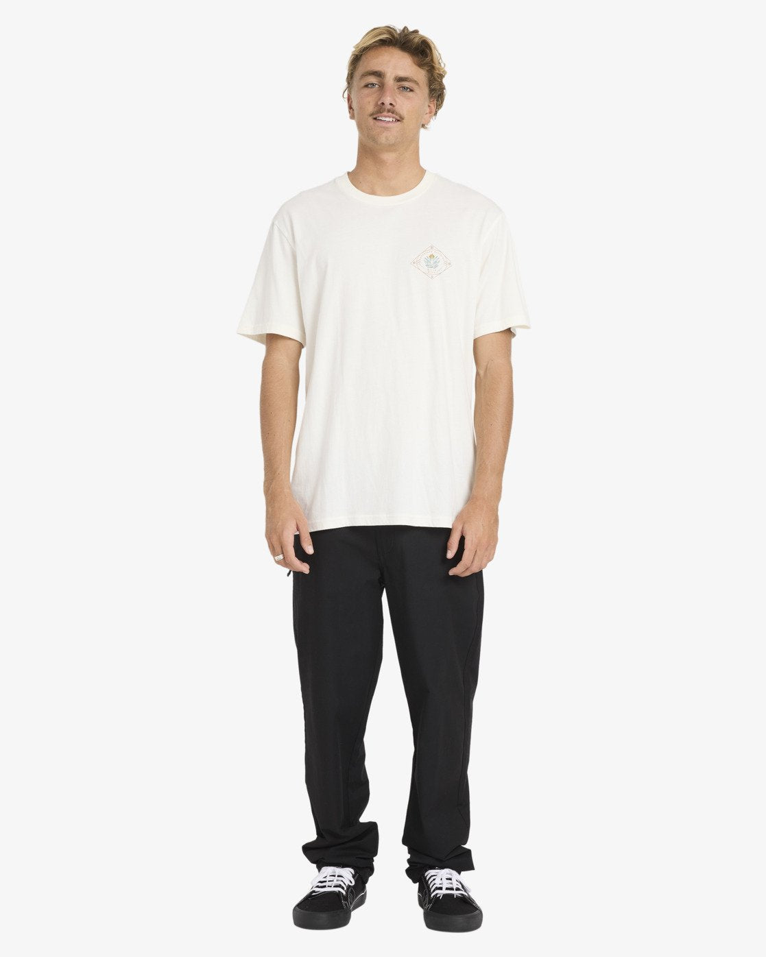 Camiseta Billabong Agave A/Div Premium Off White