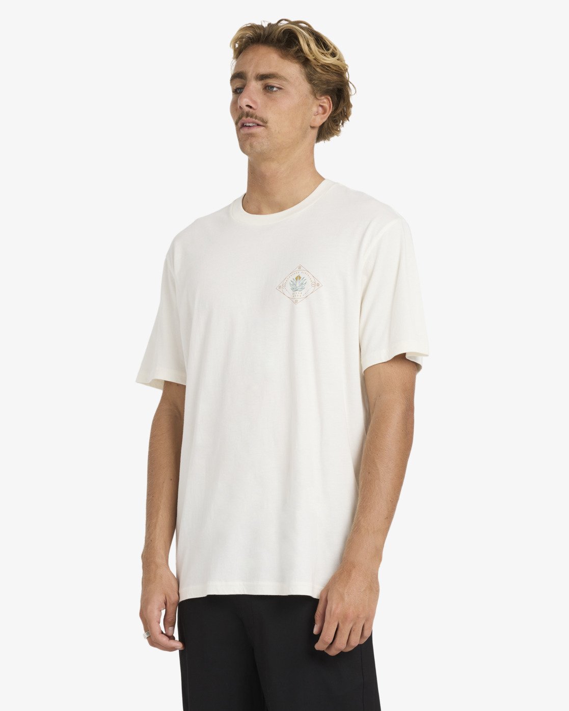 Camiseta Billabong Agave A/Div Premium Off White