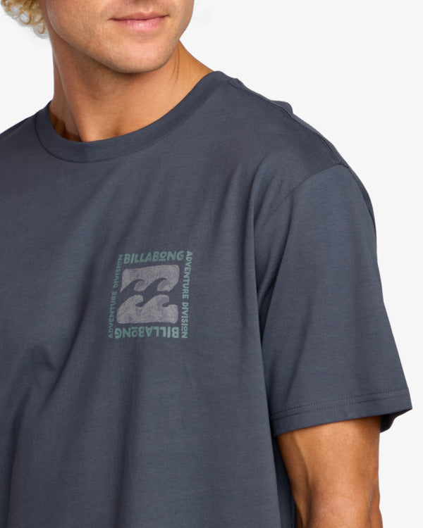 Camiseta Billabong Trail A/Div Midnight Blue