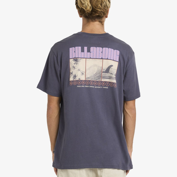 Camiseta Billabong Broadsheet Premium Graystone