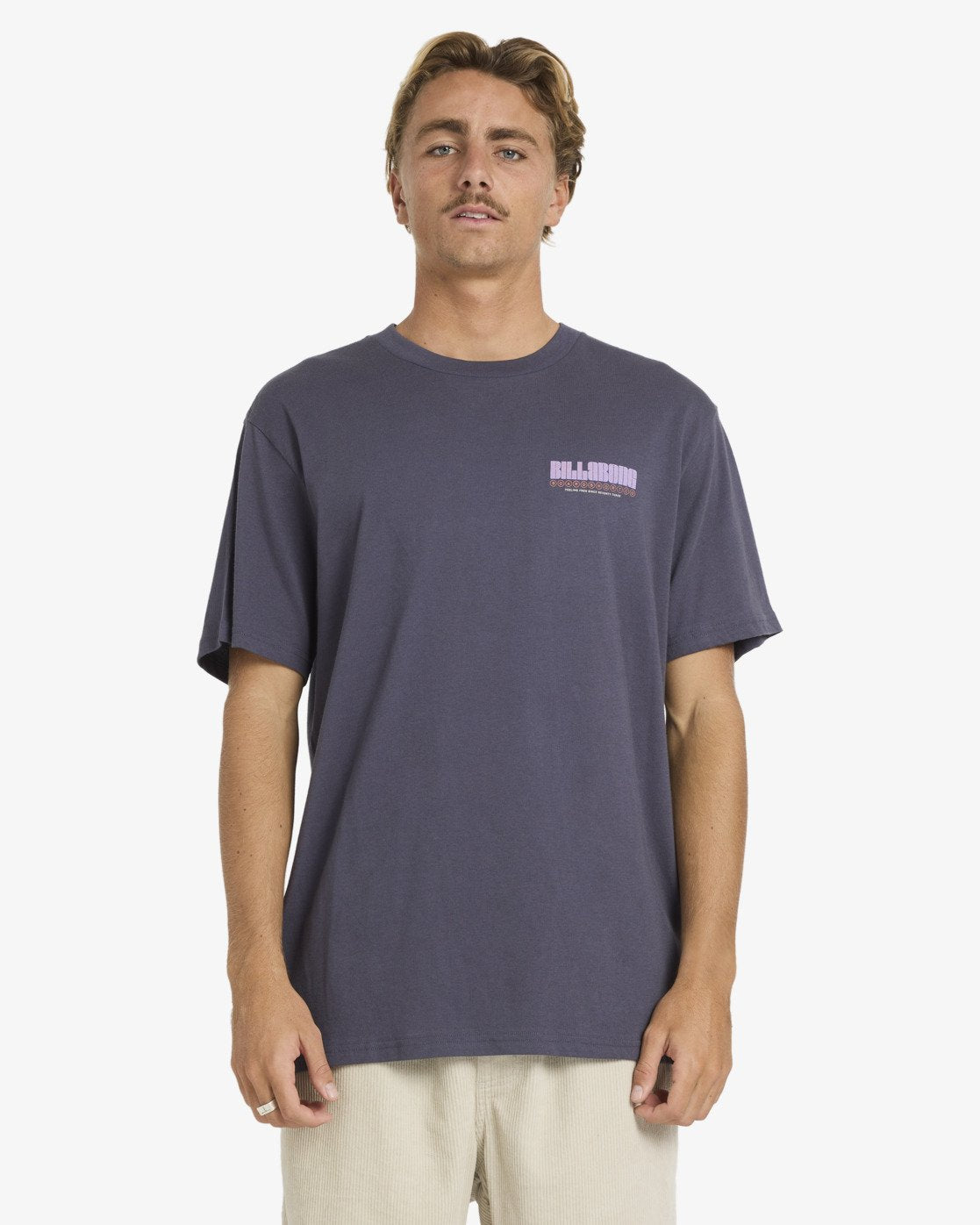 Camiseta Billabong Broadsheet Premium Graystone