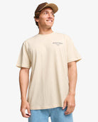 Camiseta Billabong Russel Spencer Refractions Oyster Gray, vista lateral