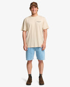Camiseta Billabong Russel Spencer Refractions Oyster Gray, vista trasera