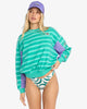 Sudadera Billabong Party Block Kendal Aqua Haze