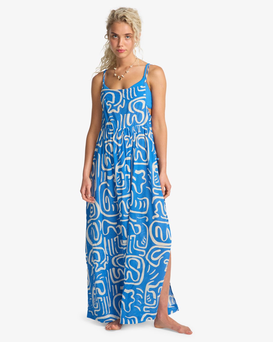 Vestido Billabong Juno Maxi True Blue