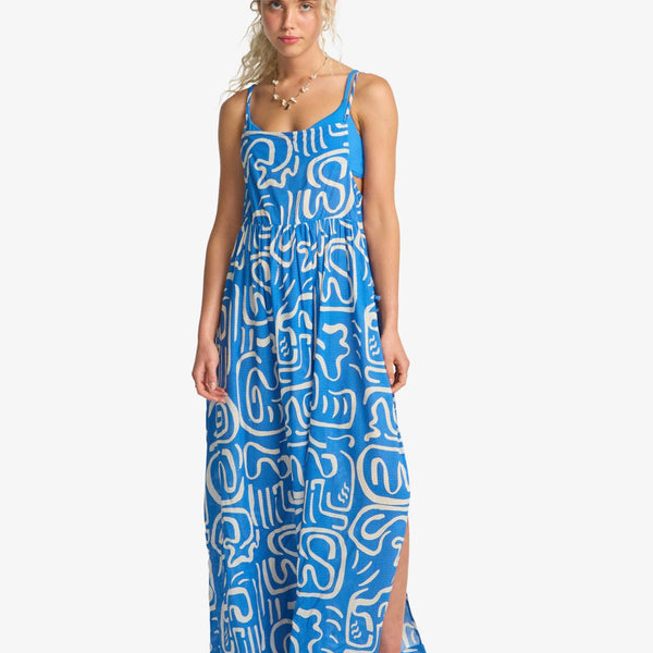 Vestido Billabong Juno Maxi True Blue