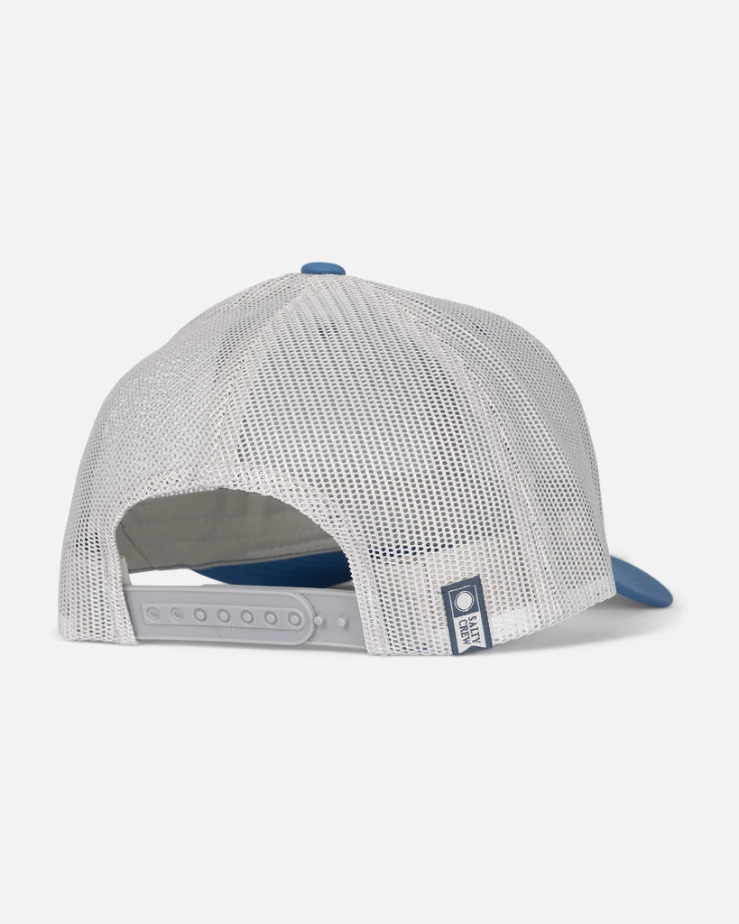 Gorra Salty Crew Striper Retro Trucker Slate/Silver