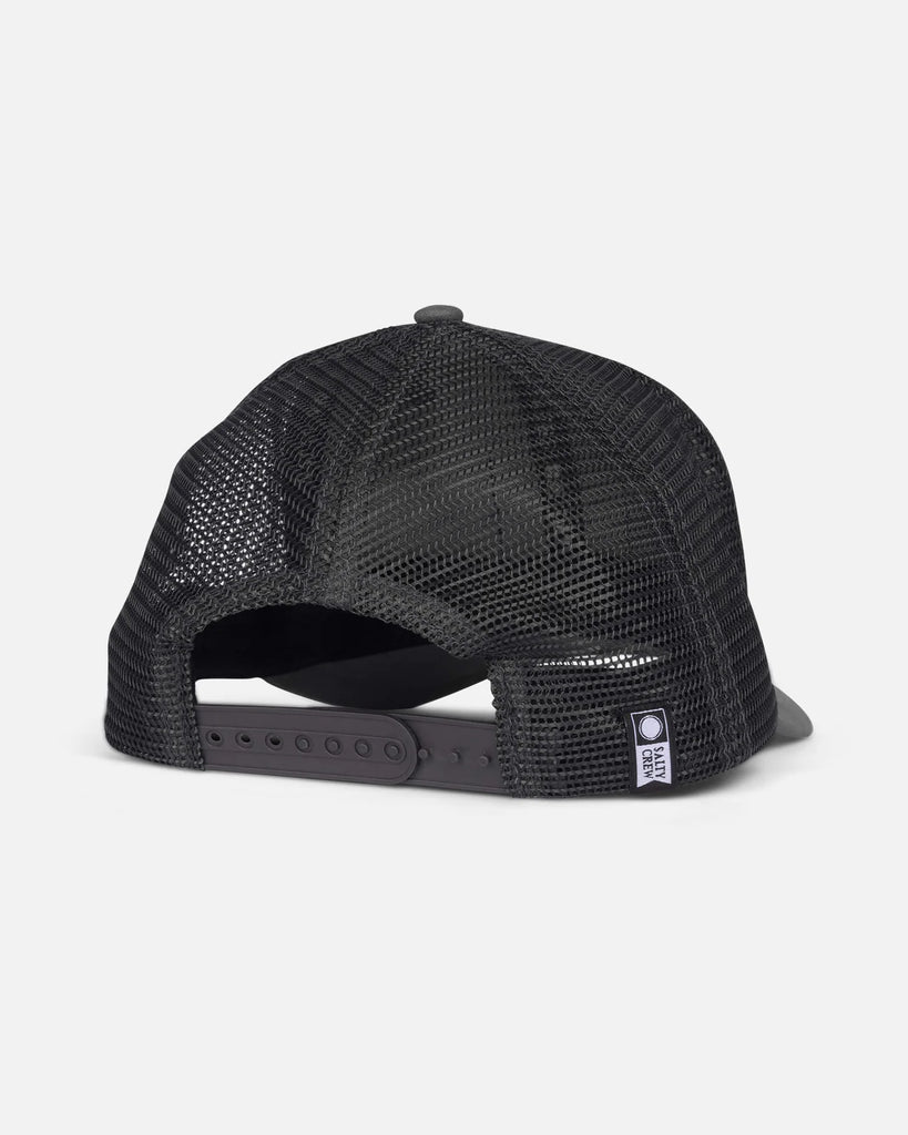 Gorra Salty Crew Striper Retro Trucker Palmdale Charcoal