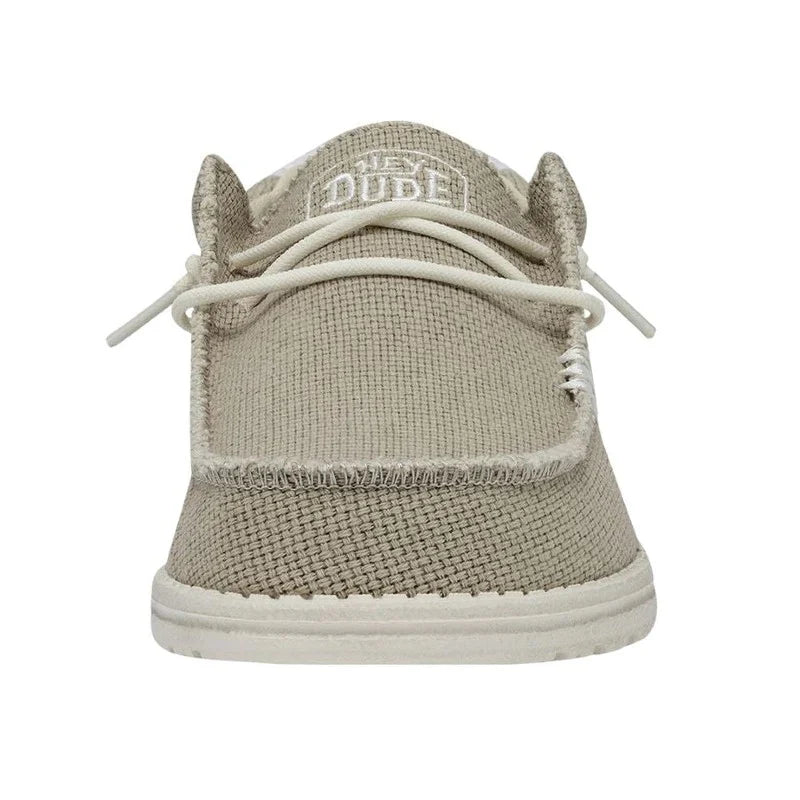 Zapatillas Hey Dude Wally Braided Off White