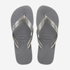 Chanclas Havaianas Top Tiras Steel Grey SS25