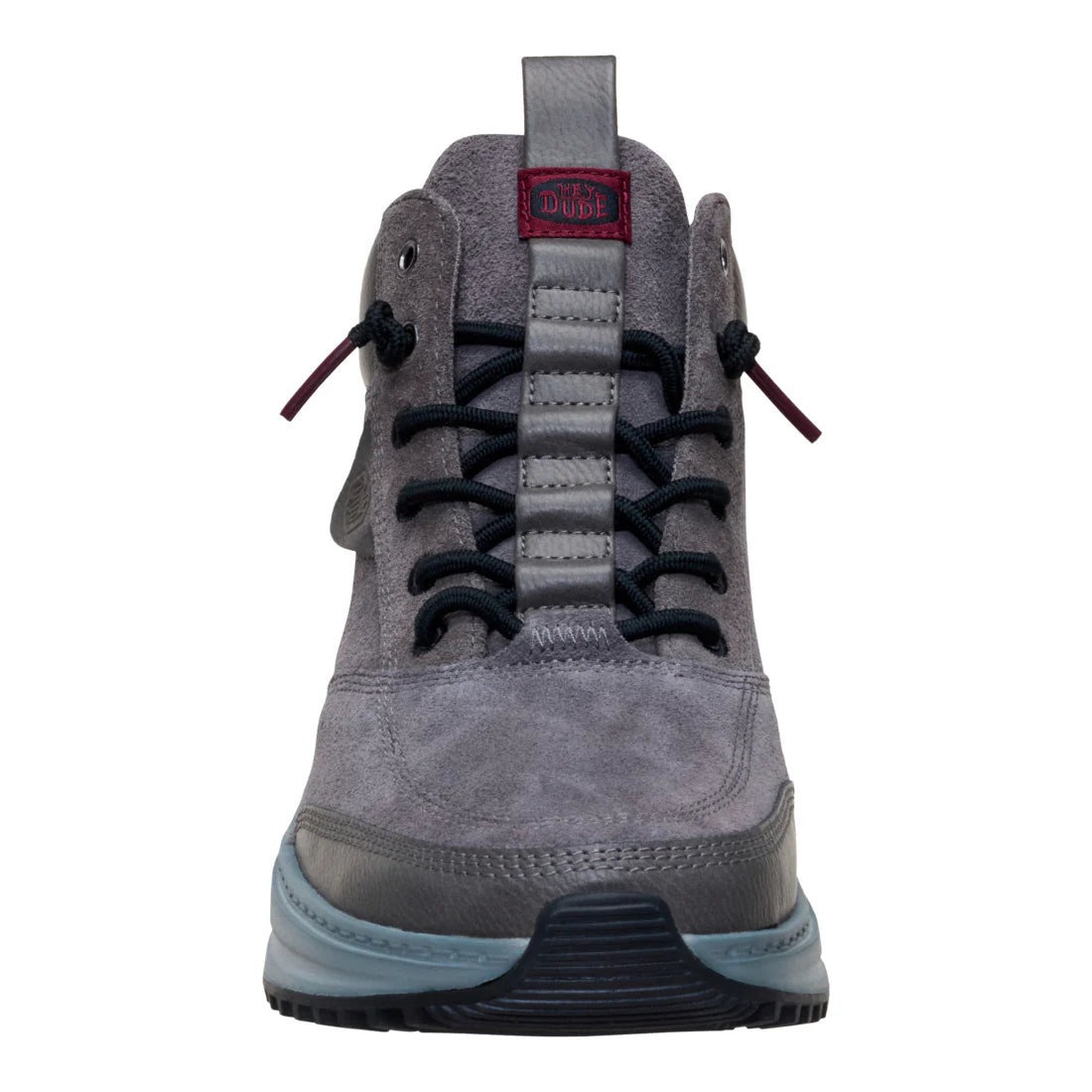 botas para hombre Hey Dude coleccion otoño invierno 2025 en color gris