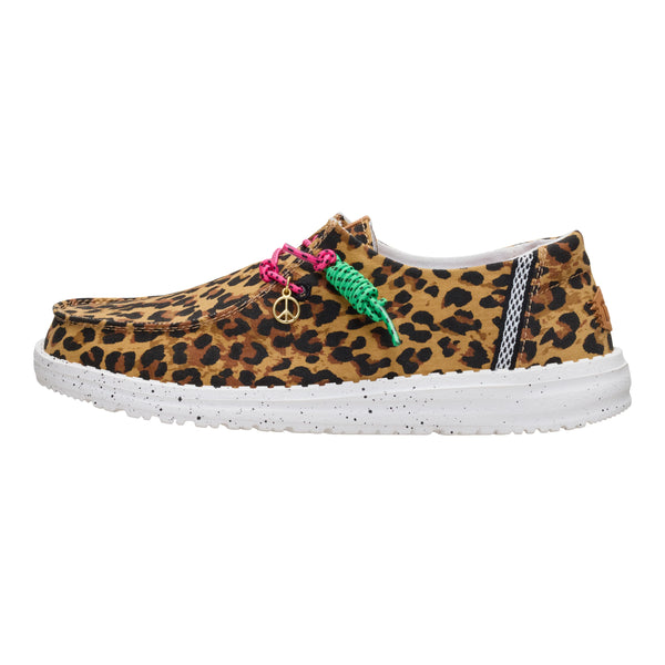 Zapatillas Hey Dude Wendy Getaway Lace Leopard