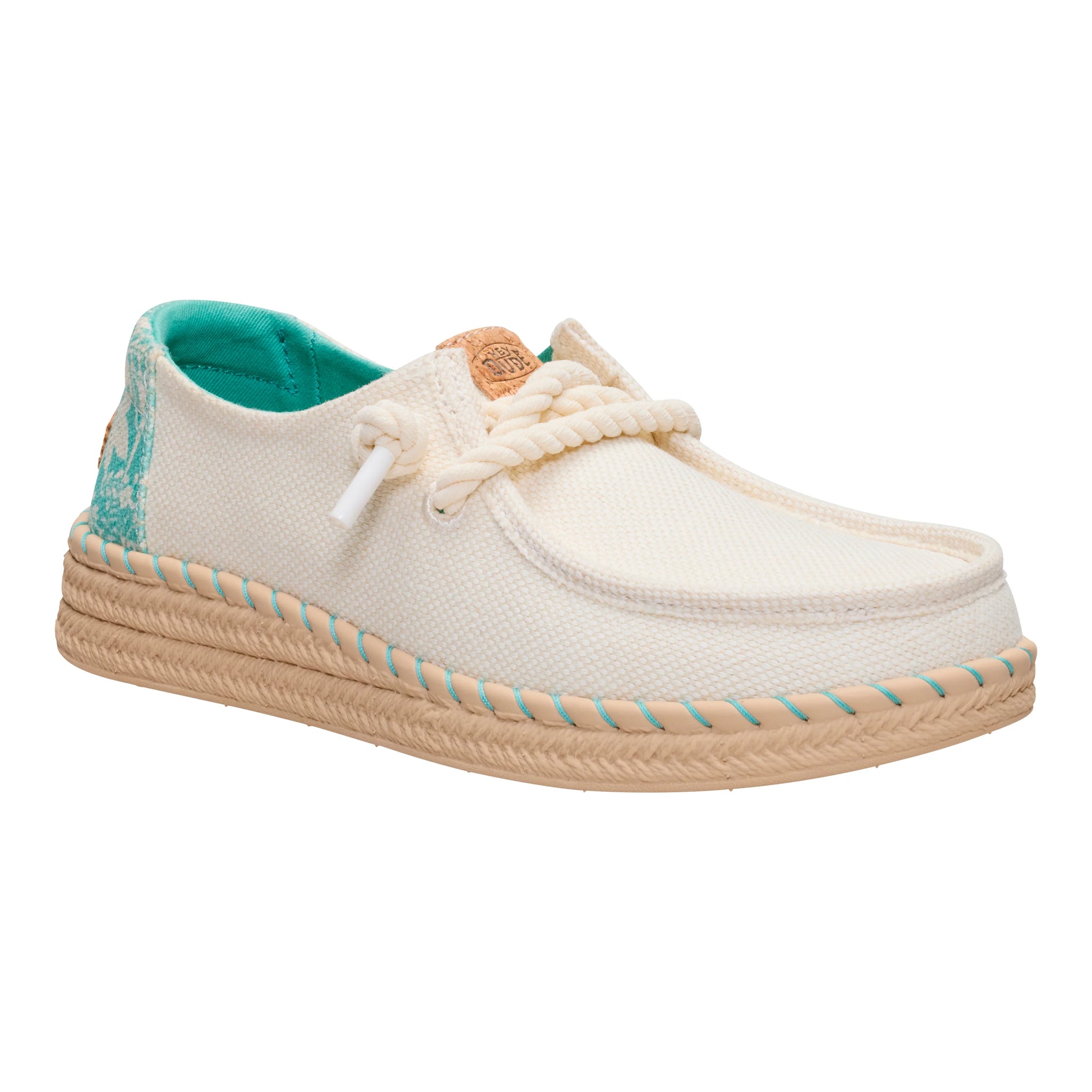 Zapatillas Hey Dude Wendy Espadrille Hibiscus Egret