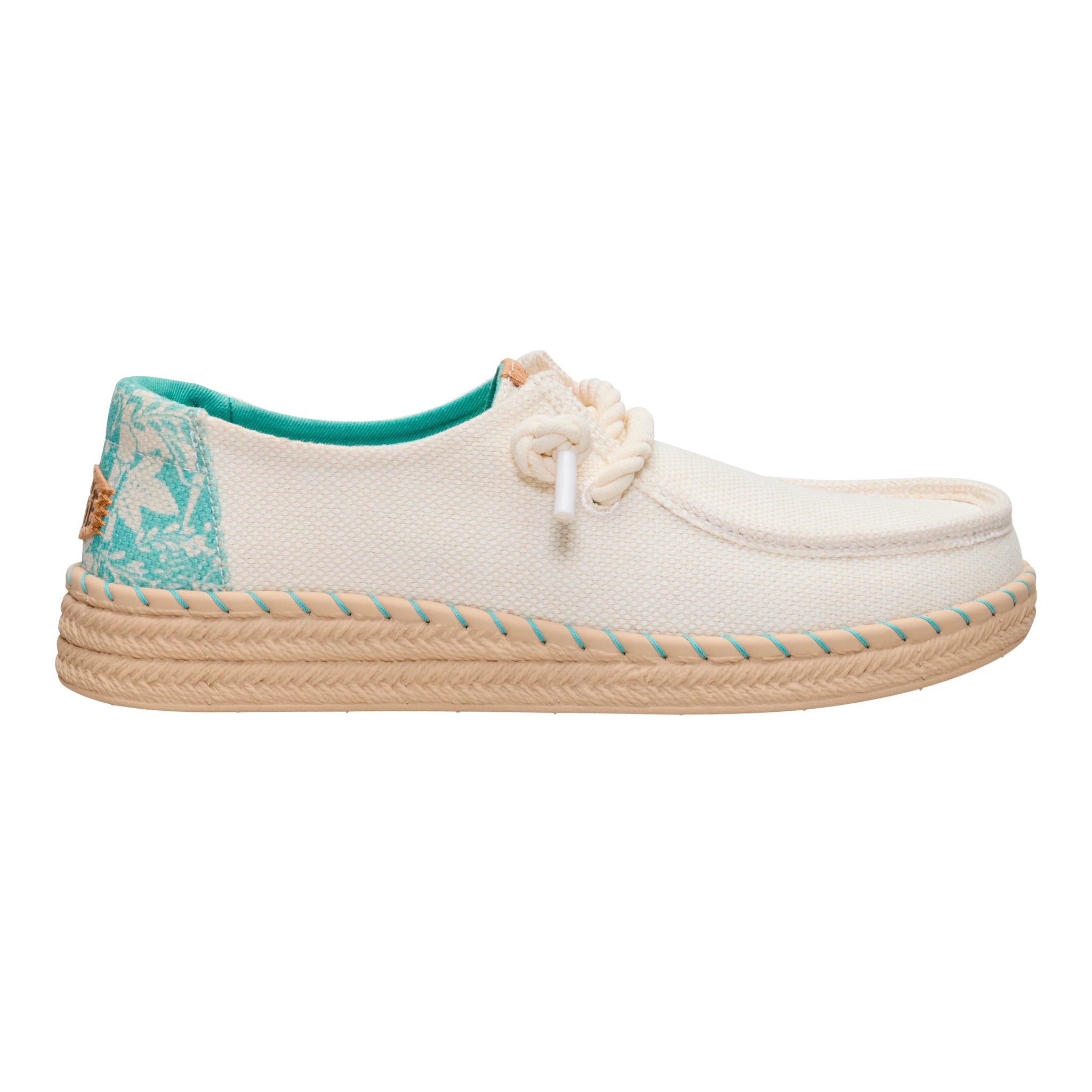 Zapatillas Hey Dude Wendy Espadrille Hibiscus Egret
