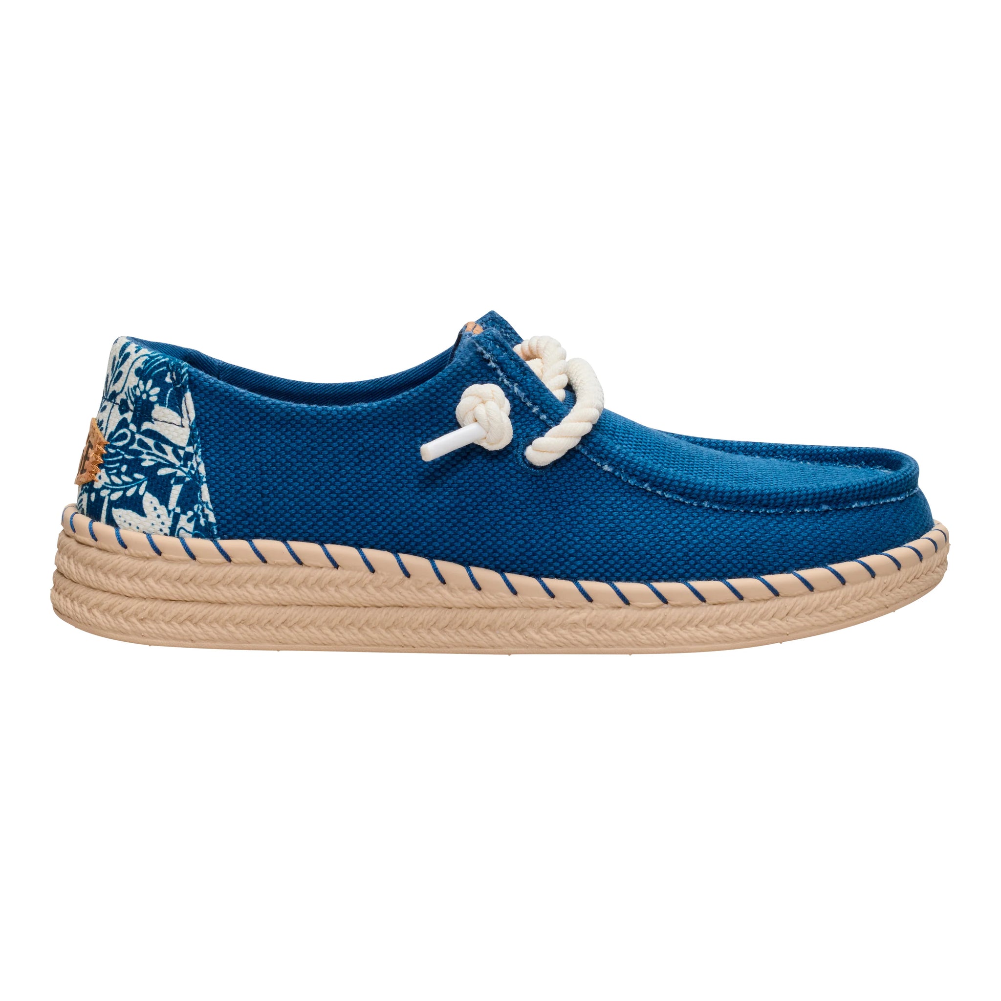 Zapatillas Hey Dude Wendy Espadrille Hibiscus Ensign Blue
