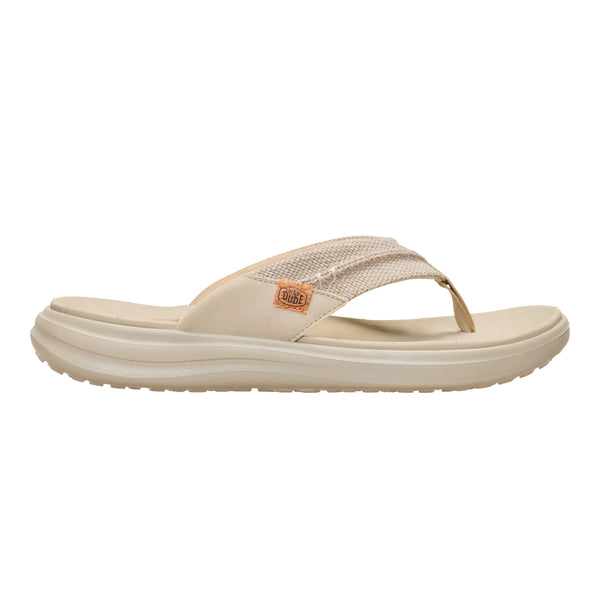 Chanclas Hey Dude Finn Flip Braided Tan