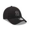 Gorra New Era League Basic NY Black Outline