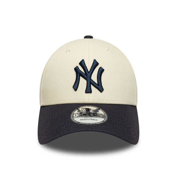 Gorra New Era League Basic NY Bone Black II