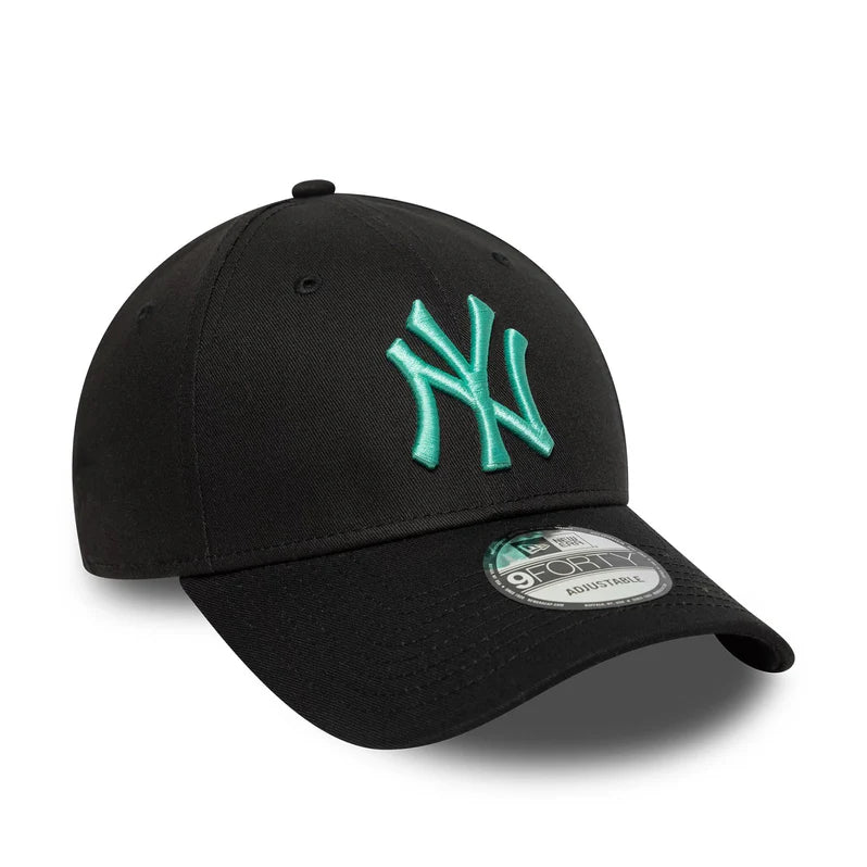 Gorra New Era League Essential NY Black Green