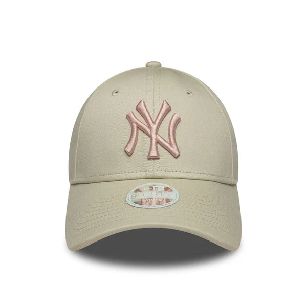 Gorra New Era NY Women Essential Logo Bone Pink