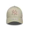 Gorra New Era NY Women Essential Logo Bone Pink