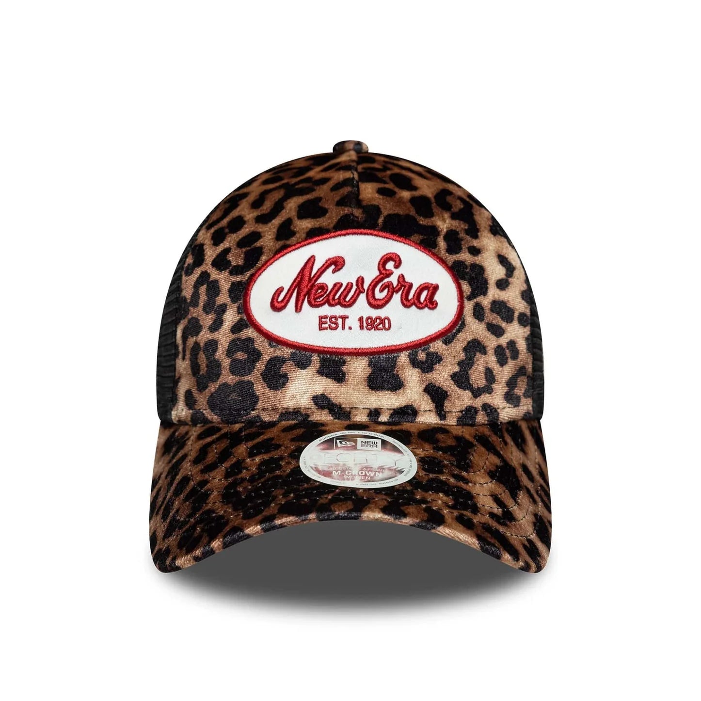 Gorra New Era Wmns Leopard Trucker
