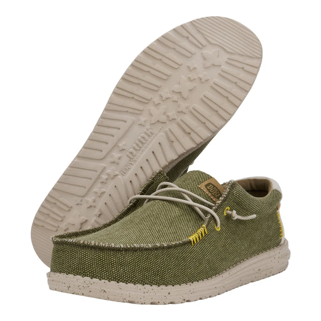 Zapatillas Hey Dude Wally Coastline Jute Olive