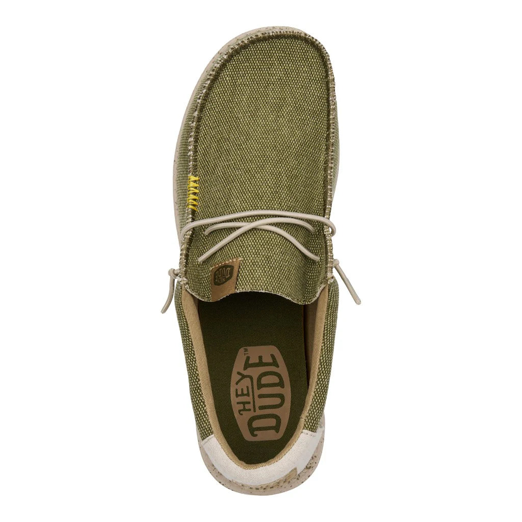 Zapatillas Hey Dude Wally Coastline Jute Olive