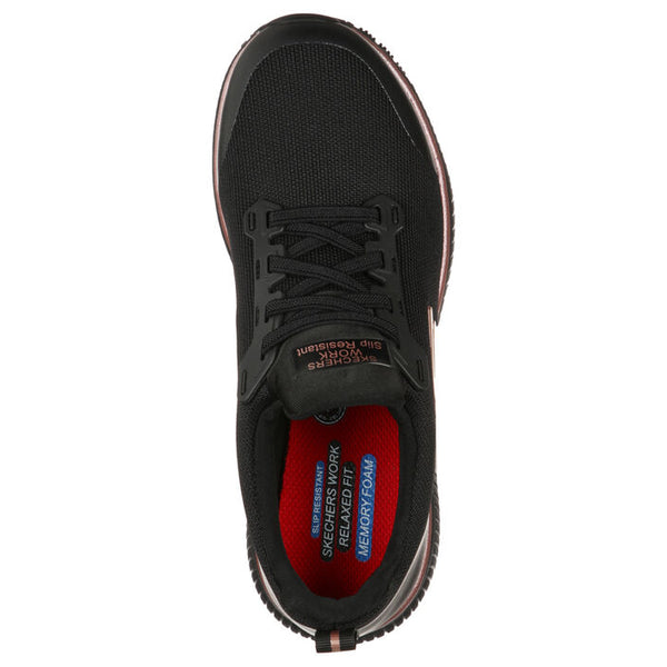 Zapatillas Skechers Squad SR Black/Rose Gold