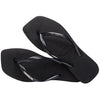 Chanclas Havaianas Slim Square Logo Metallic Black