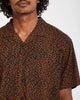 Camisa Volcom Utopias Print Brown Horn
