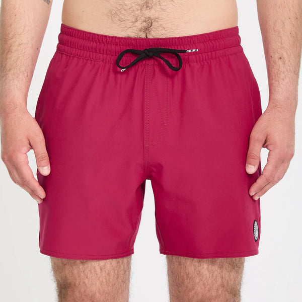 Bañador Volcom Lido Solid Trunk 16 Sangría
