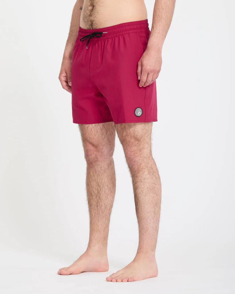 Bañador Volcom Lido Solid Trunk 16 Sangría