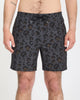 Bañador Volcom Melange Trunk 17´ Asphalt Black
