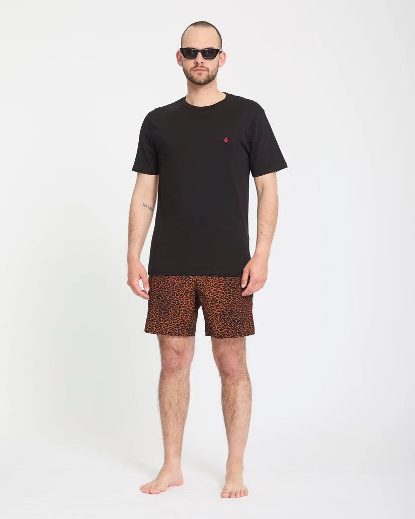 Bañador Volcom Melange Trunk 17 Brown Horn