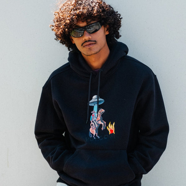 Sudadera Volcom Mickey Mason 2 Hoodie Black