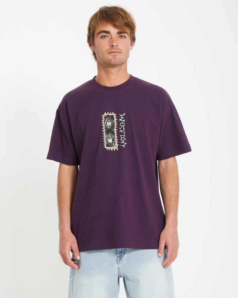 Camiseta Volcom Eyr Rust Grape Royal