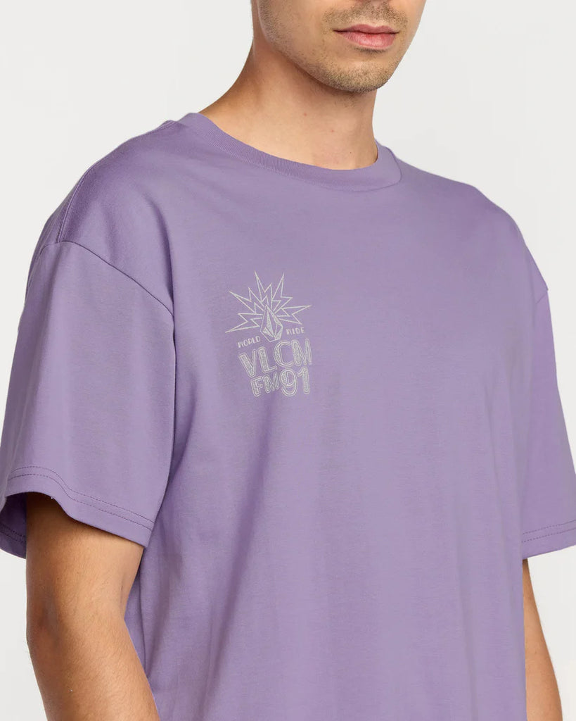 Camiseta Volcom Tune In Lilac