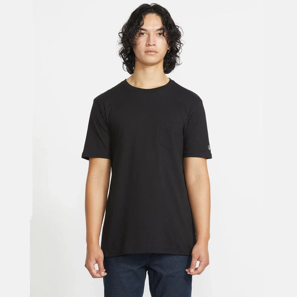 Camiseta Volcom Solid Pocket Black