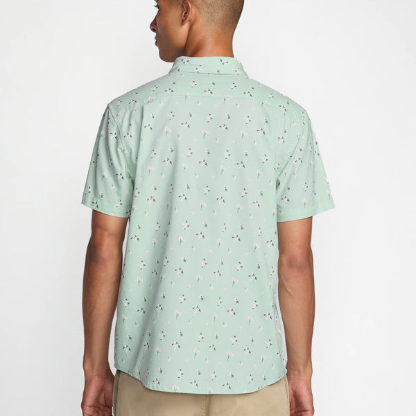 Camisa Rvca That'll do shirt Green Haze