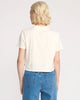 Camiseta Volcom Dial Crop Bone