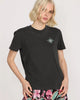 Camiseta Volcom Lock It Up Vintage Black