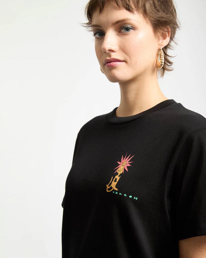 Camiseta Volcom Radical Daze Up Black