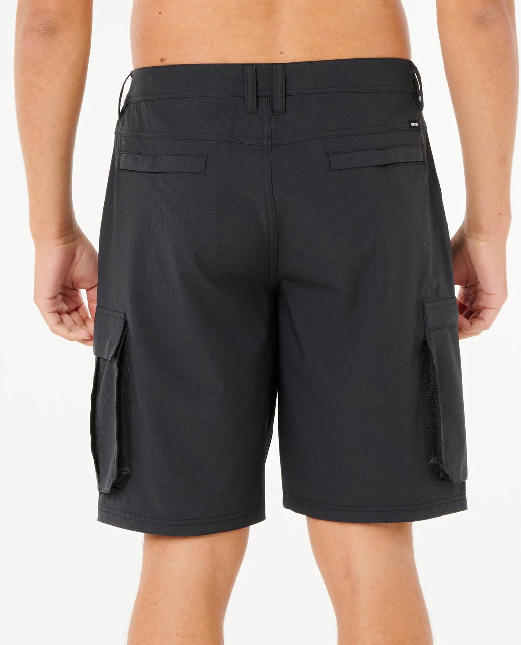 Bermudas Híbridas Rip Curl Boardwalk Classic Surf Cargo Washed Black