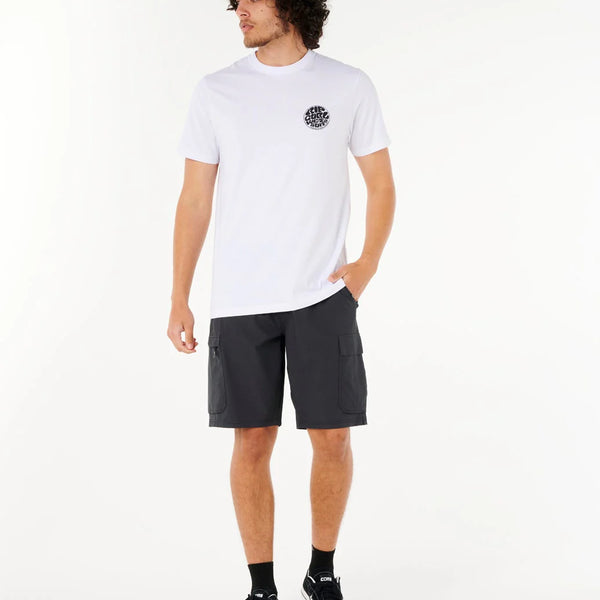 Bermudas Híbridas Rip Curl Boardwalk Classic Surf Cargo Washed Black