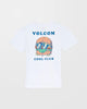 Camiseta Volcom Burgstone Pocket White Kid