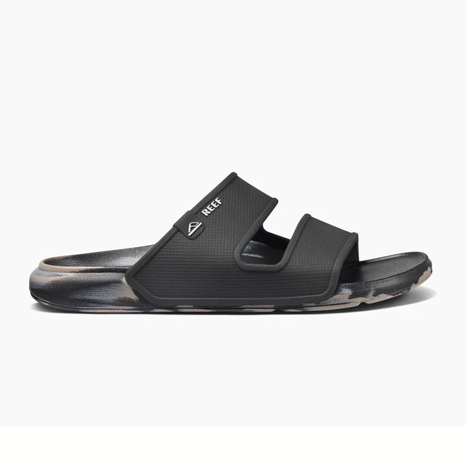 Chanclas Reef Oasis Double Up Black/Taupe Marble